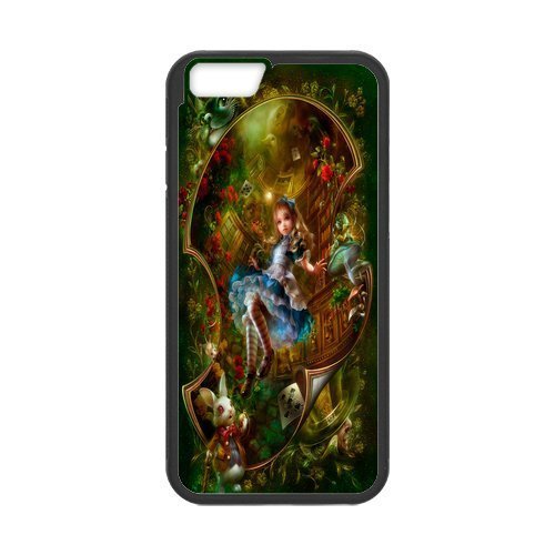iPhone 6 Case,iPhone 6 (4.7) Case Protective,Alice in Wonderland Protection Hard Case for iPhone 6 (4.7) Soft Flexible TPU material for iPhone 6