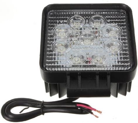 27W 9 LED White Work Spot Pencil Offroad Lamp Light Truck 4WD 4x4