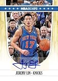 Panini NBA 2011-12 Hoops Basketball Jeremy Lin Autographed Knicks Card