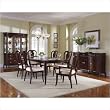 Alura Leg Dining Table Set in Cherry