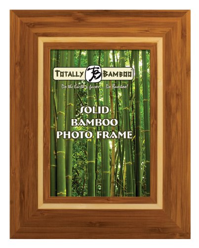 Totally Bamboo Montego Bay 8-by-10-Inch Solid Bamboo Photo Frame