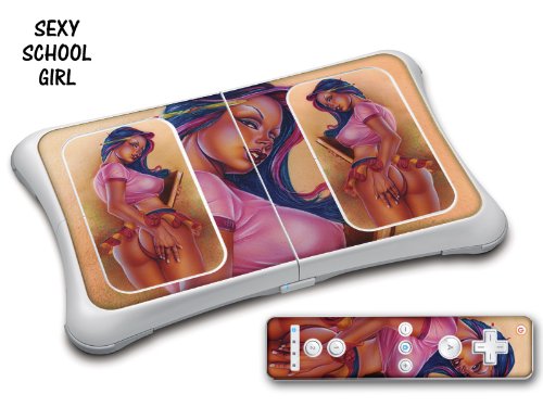 AMR Racing Wii Fit Balance Board Skin: Sexy Girl (Wii)