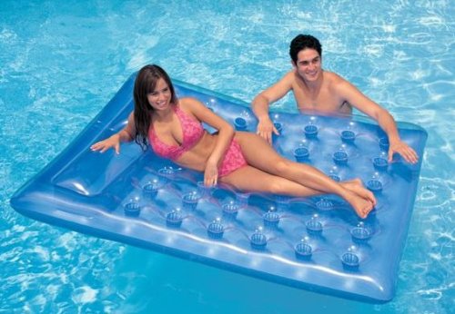 Childrens Toyshop  Toys : Intex 36-Pocket Suntanner (2-Person Capacity) ref 58895