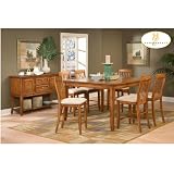 Laurel Heights Oak Counter Height Dining Set by Homelegance
