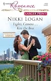 Lights, Camera...Kiss the Boss (Harlequin Larger Print Romance)