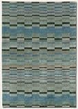 IMAGE OF 8' x 11' Area Rug Contemporary Style in Princess Blue Color