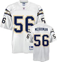 Shawne Merriman White Reebok NFL Replica San Diego Chargers Jersey