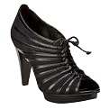 Women's Mossimo® Velika Peep-Toe Pumps - Black