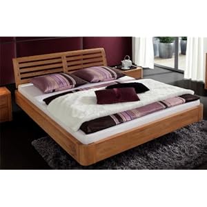 Pharao24 Doppelbett Bett Massivholz Eiche gebürstet geölt MONA 200x200cm Pharao24 Doppelbett Bett Massivholz Eiche gebürstet geölt MONA 200x200cm