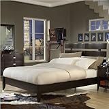 Modus Furniture 1U26F7 Perimeter King Size Platform Bed, Chocolate Brown