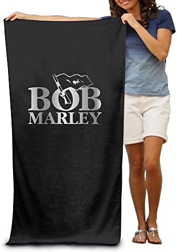 Bob Marley Platinum Logo 31.5"*51"microfiber Travel Towels