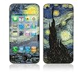 DecalSkin Apple iPhone 4 Skin Cover - Starry Night