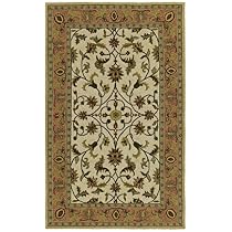 Kaleen 2004-01 Kaleen Home and Porch Chatham County Ivory Outdoor Rug Size: 79 Round