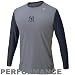 Nike New York Yankees Charcoal Nike Pro Performance Long Sleeve Training Top Image