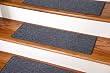 Dean Carpet Stair Treads - Stingray Gray 23" x 8" - Set of 13