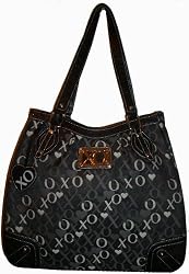 Xoxo Purse Handbag Preview Black Signature Logo