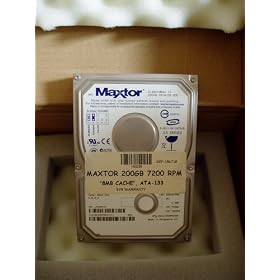 Maxtor DiamondMax 10 - Hard drive - 200 GB - internal - 3.5" - ATA-133 - 7200 rpm - buffer: 8 MB