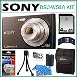 Sony Cyber-Shot DSC-W510 12.1 MP Digital Camera with 4x Wide-Angle Zoom and ....