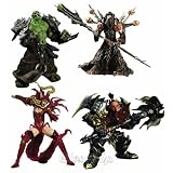 WORLD OF WARCRAFT 1: SET MIT 4 FIGUREN - Actionfigurvon "DC Unlimited"