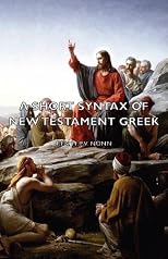 A Short Syntax of New Testament Greek