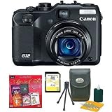 PowerShot G12, w/ DC-115R Start Kit, 4GB SD Card, Arts & Craft Software