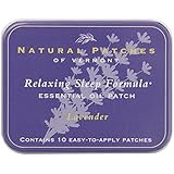 Naturopatch Of Vermont  Aromatherapy Body Patches, All Natural Sleep Aid, Lavender, 10-Count Tin