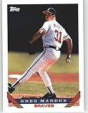 1993 Topps Traded #54T Greg Maddux - Atlanta Braves (Baseball Cards)