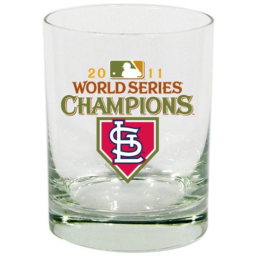 MLB St. Louis Cardinals 2011 World Series Champions 14-Ounce Executive Drink Glass