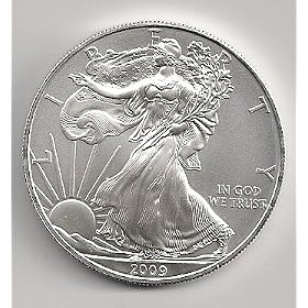 2009 American Silver Eagle Dollar Coin
