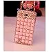 Fashion Bonzer Bling Diamond Cristal Bow Bowknot Slot Card Flip Case Cover Skin For Samsung Galaxy Note 2 3 S3 S4 Apple iPhone 4 4S 5 5S Phone (For_Samsung_Galaxy_S4_i9500)