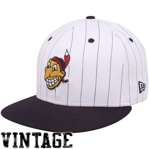 New Era Cleveland Indians BITD Pin 9Fifty Snap Back Hat