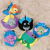 Foam Sea Creatures Sun Visors (1 dz)