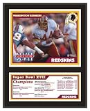 Washington Redskins Sublimated 12x15 Plaque - Super Bowl XVII - Framed NFL Photos, Plaques and Collages