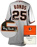 Barry Bonds San Francisco Giants Autographed Authentic Majestic Away Grey Jersey