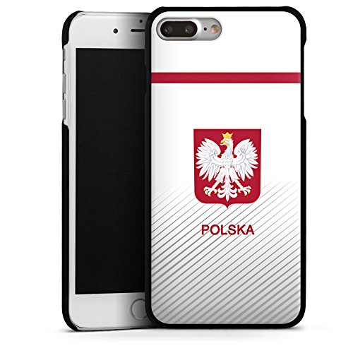Apple iPhone 7 Plus Hülle Schutz Hard Case Cover Polen EM Trikot Fußball Europameisterschaft