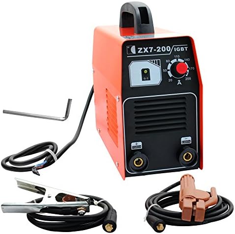 HTPOW Portable Household ZX7-200 110V DC IGBT Inverter Welding Machine 200A MMA ARC Welder