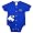 Florida Gators Team Color Newborn/Infant Creeper and Bootie Set - 24 months