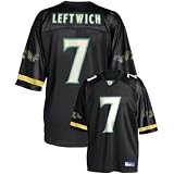 Byron Leftwich #7 Jacksonville Jaguars Youth NFL Replica Player Jersey (Black)