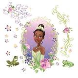 RoomMates RMK1427GM the Princess and the Frog Medallion with 3D Butterflies