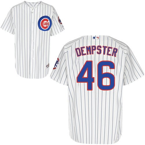 Ryan Dempster Chicago Cubs Authentic Home Jersey By Majestic Select Jersey Size: 60 - 6X-Large