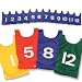US Games Numbered Nylon Pinnies