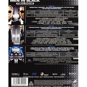 Men in Black-Bd-Box 1-3 [Blu-ray] [Import allemand]