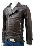 Xport Designs Mens Top Grade Premium Biker Motorcycle Leather Jacket