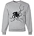 Octopus Silhouette Crewneck Sweatshirt Asst Colors