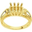 14K Yellow Gold Mother's Ring - 4 Gemstone -- YOU CHOOSE THE COLORS!