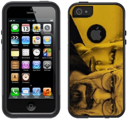 iPhone 5 5S Otterbox Commuter Series Black Breaking Bad Walter & Jesse