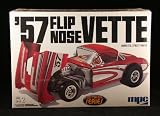 '57 FLIP NOSE VETTE * Corvette Street Racer * MPC Nostalgic Series Skill Level 2 Model Kit