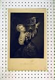 ANTIQUE PORTRAIT TITIAN'S DAUGHTER BEAUTIFUL WOMAN LADY