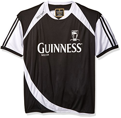 Guinness Men's Soccer Shirt, Black