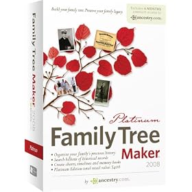 Family Tree Maker 2008 Platinum by Encore